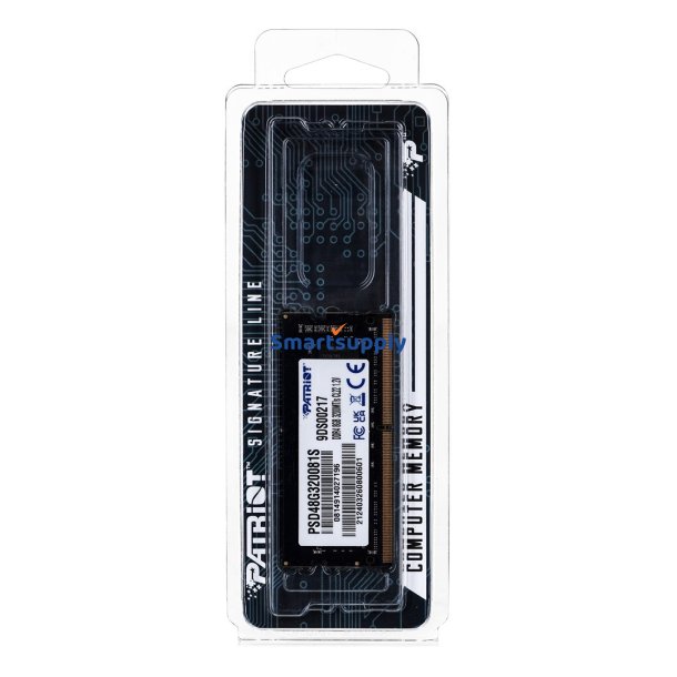 Patriot Memory Signature PSD48G320081S hukommelsesmodul 8 GB 1 x 8 GB DDR4 3200 Mhz