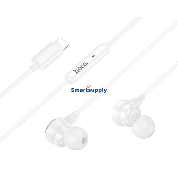 Hoco M116 Benevolent Wired Headset Hvid