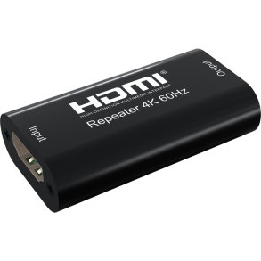 Techly IDATA HDMI2-RIP4KT AV forlnger AV gentager Sort