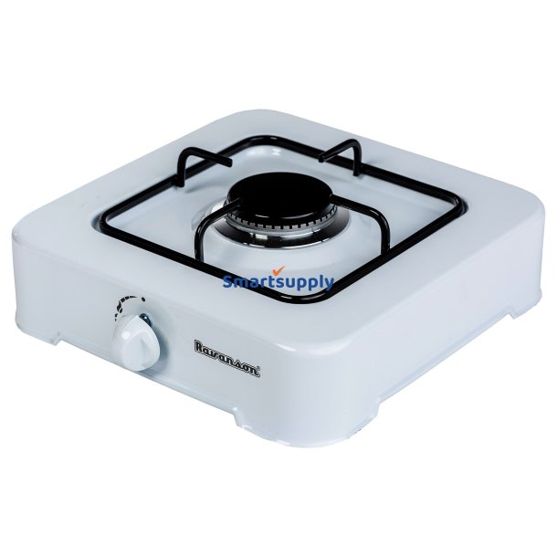 1-burner gaskomfur Ravanson K-01T (hvid)