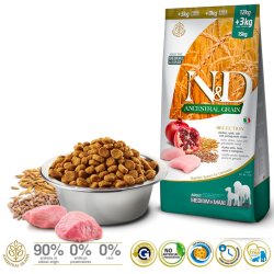 Farmina Pet Food N&D Ancestral Grain Canine 15 kg Voksen Kylling