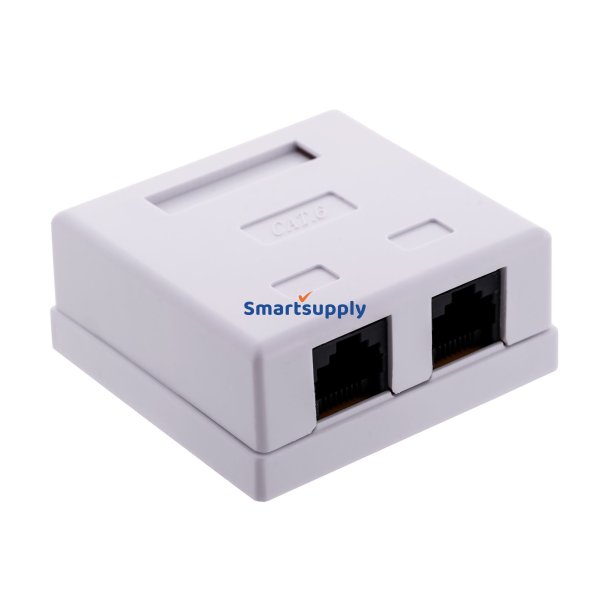 Alantec Gn011 Netvrkstilslutningsboks Cat6 Hvid