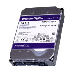 Western Digital Purple Pro Wd240purp Intern Harddisk 24 TB 7200 RPM 512 MB 3,5" Serial ATA III
