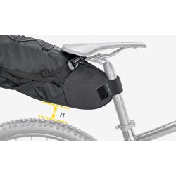 Cykel taske  Topeak Loader Backloader (15 liter under sadlen)