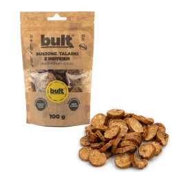 BULT Dried turkey slices- godbid til hund - 100g