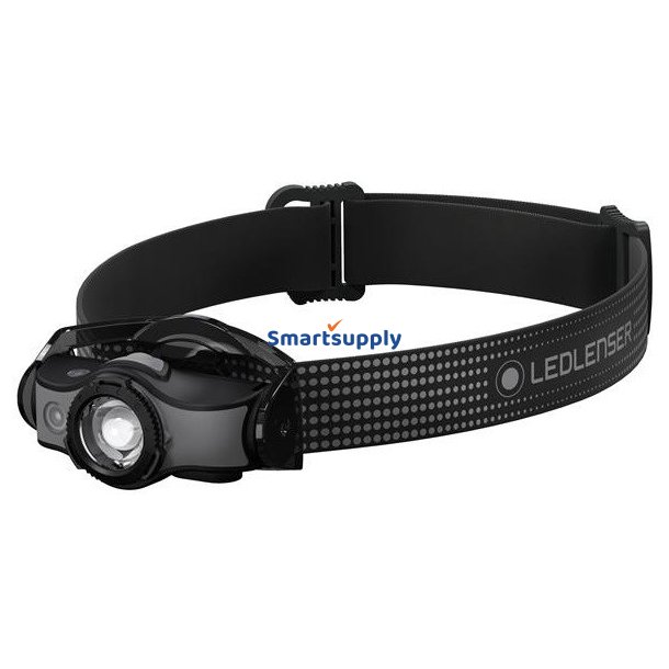 En lommelygte Ledlenser MH 5 Black-Grey