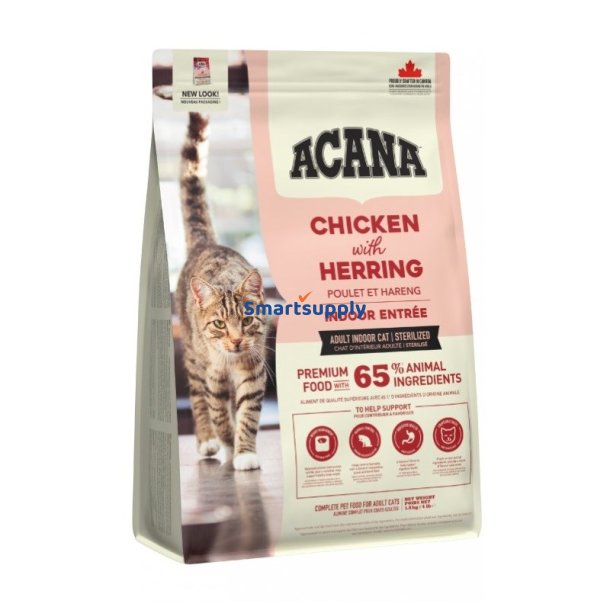 Acana Indendrs Entr&eacute;e - Trfoder Til Kat - 1,8 Kg