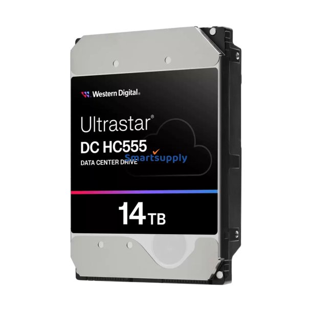 Western Digital Ultrastar DC Hc555 Intern Harddisk 14 TB 7200 RPM 512 MB 3,5" Sas3