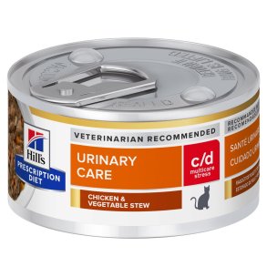 HILL'S PD Feline c/d Urinary Stress Stews - vdt kattefoder - 82 g
