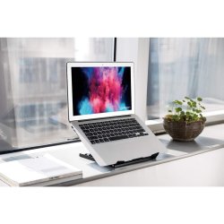 Manhattan Laptop- Og Tabletstativ, Justerbar (5 Positioner) Op Til 15,6