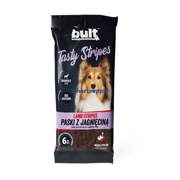 Bult Velsmagende Striber Lam - Hundegodbid - 6 Stk