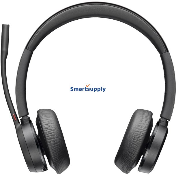 POLY Voyager 4320 headset med Microsoft Teams-certificering + BT700-adapter + ladestation