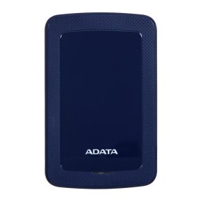 ADATA HDD Ext HV300 1TB Blue ekstern harddisk 1000 GB Sort