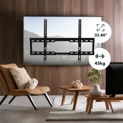 Maclean Tv Mc-413 Vgmonteringsbeslag 32"-80" Vesa 600X400 45 Kg Vip Universal Justerbar