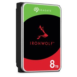 Seagate Ironwolf Intern Harddisk 8Tb 256 MB 3,5" Serial ATA III (St8000vn004)