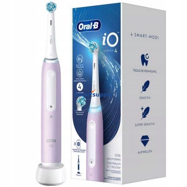 Braun Oral-B Io4 Lavendel Elektrisk Tandbrste