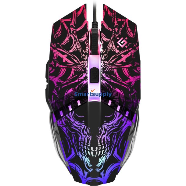 Defender GM-670L mus Ambidextrous Optisk 2400 dpi