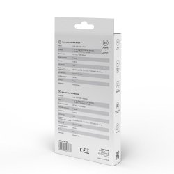 Savio Ak-57 Usb-C - 3 X Usb-A Hub Med Rj-45 Gigabit Ethernet-Adapter, 5000 Mbit/S, Gr