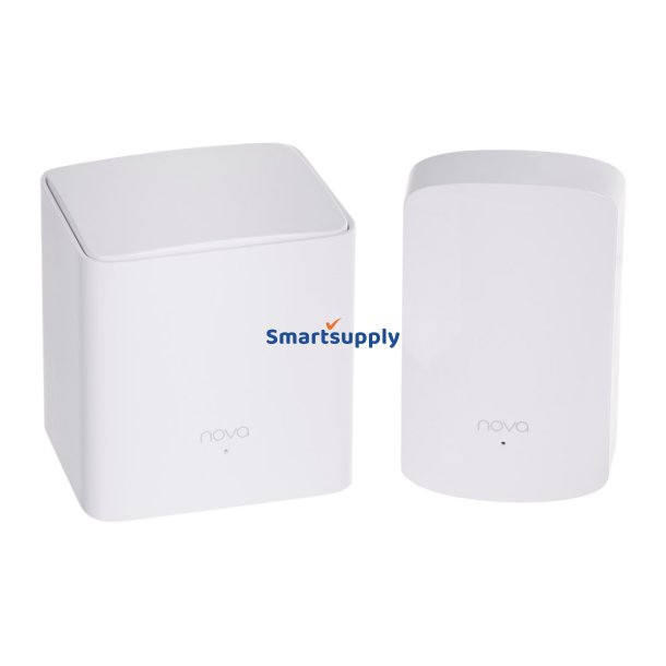 Tenda Nova MW5 trdls bredbndsrouter Dual-band (2,4 GHz/5 GHz) Gigabit Ethernet Hvid