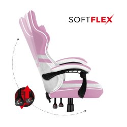 Huzaro Force 4.4 Pink Mesh Gaming Stol