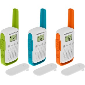 Motorola T42 to-vejs radio 16 kanaler Bl, Grn, Orange, Hvid