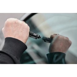 Tactical Pen Guard Tactical Pen Kubotan Med Glasknuser (Yc-008-Bl)