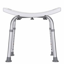 Rektangulr badetaburet med hjdejustering