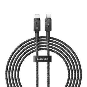 Baseus Unbreakable USB C til USB C-kabel 2 m 100 W hvid
