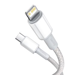Baseus CATLGD-02 Lightning kabel 1 m Hvid