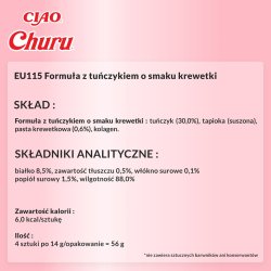 Inaba Churu Tun Med Rejesmag - Kattegodbidder - 4X14 G