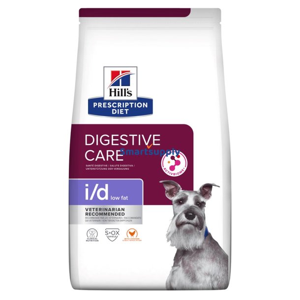 HILL'S PD Prescription Diet Canine i/d Low Fat - t�rfoder til hunde - 12 kg