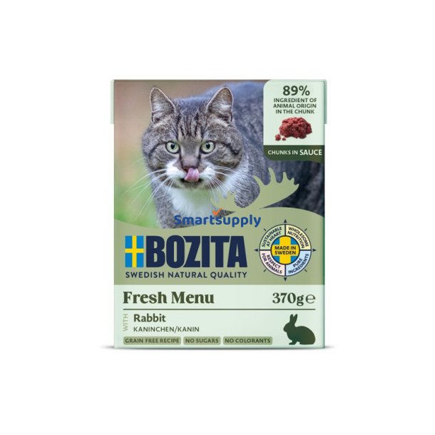 Bozita Kanin I Sauce - Vdfoder Til Katte - 370G