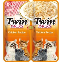Inaba Twin Packs Kylling - Kattegodbidder - 2 X 40G
