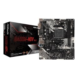 Asrock B450M-HDV R4.0 AMD B450 Stik AM4 micro ATX