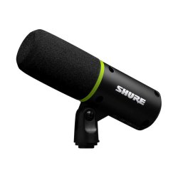 Shure Mv6 - Usb-C Kardioid Dynamisk Mikrofon Til Gamere Og Streamere