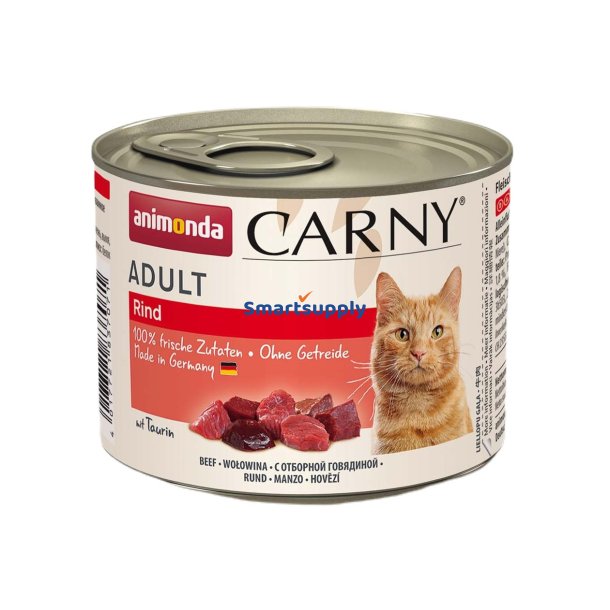 Animonda Carny Adult Beef - Vdfoder Til Katte - 200G