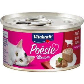 VITAKRAFT Posie Mousse Beef - vd kattefoder - 85g
