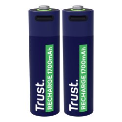 Trust 25584 Husholdningsbatteri Genopladeligt Batteri Aa