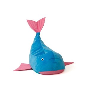 Sako taske pouffe Whale bl-lyserd L 110 x 80 cm