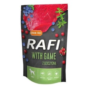 DOLINA NOTECI Rafi Game - vdfoder til hunde - 500g