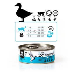 3COTY Duck - vd kattefoder - 80g