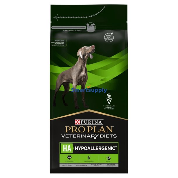 PURINA Pro Plan Veterinary Diets Canine Hypoallergenic - trfoder til hunde - 1,3kg