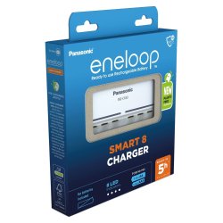 Batterioplader PANASONIC Eneloop Smart 8 BQ-CC63 (BQ-CC63E ERP)