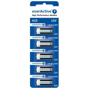 EverActive alkaline batterier 23A 12V - blister 5 stk.