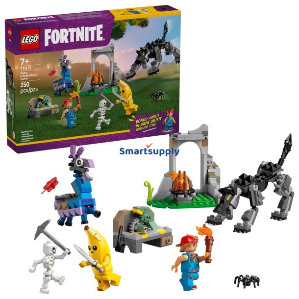 Lego Fortnite 77075 Peely &amp; Sparkplug's Camp