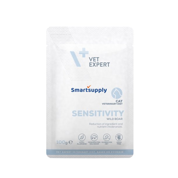 VET EXPERT Veterinary Diet Sensitivity Cat - vdfoder til katte - 100g