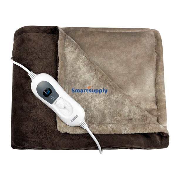 NOVEEN ELEKTRISK TPPE EB640 BRUN OG BEIGE 160X120