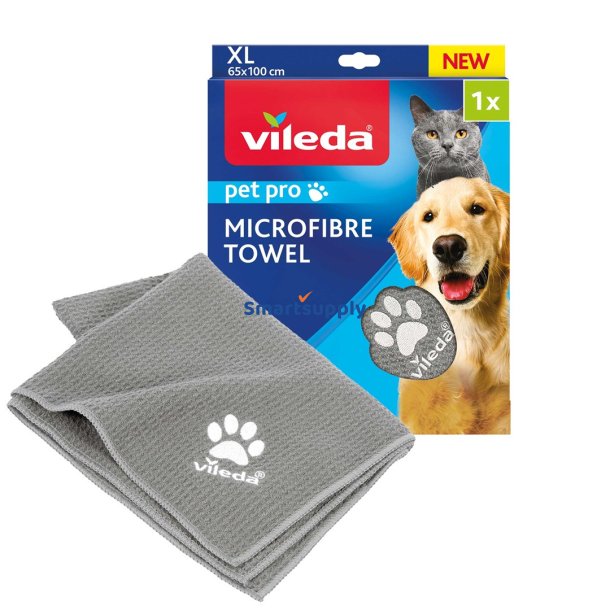 Vileda Pet Pro L Mikrofiber Kledyrshndklde
