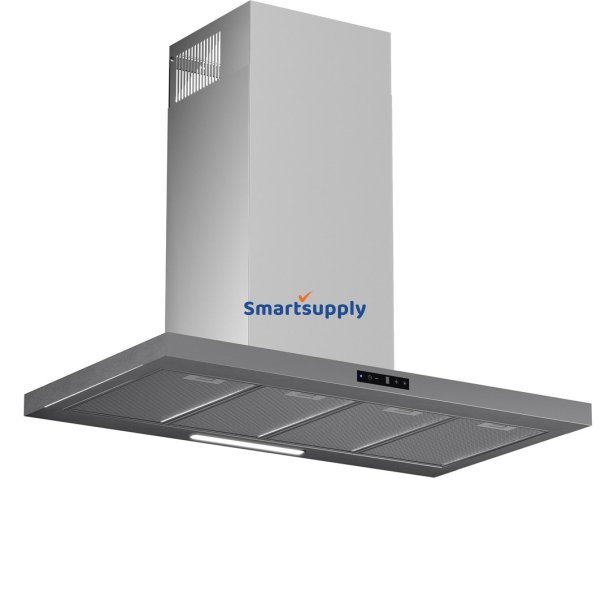 Akpo Wk-9 Feniks Glas Slim Vgmonteret Rustfrit Stl 600 M&sup3;/H