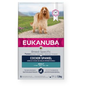 Eukanuba Breed Specific Cocker Spaniel 7,5 kg Voksen Kylling